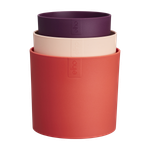 lex pott set 14cm rojo coral